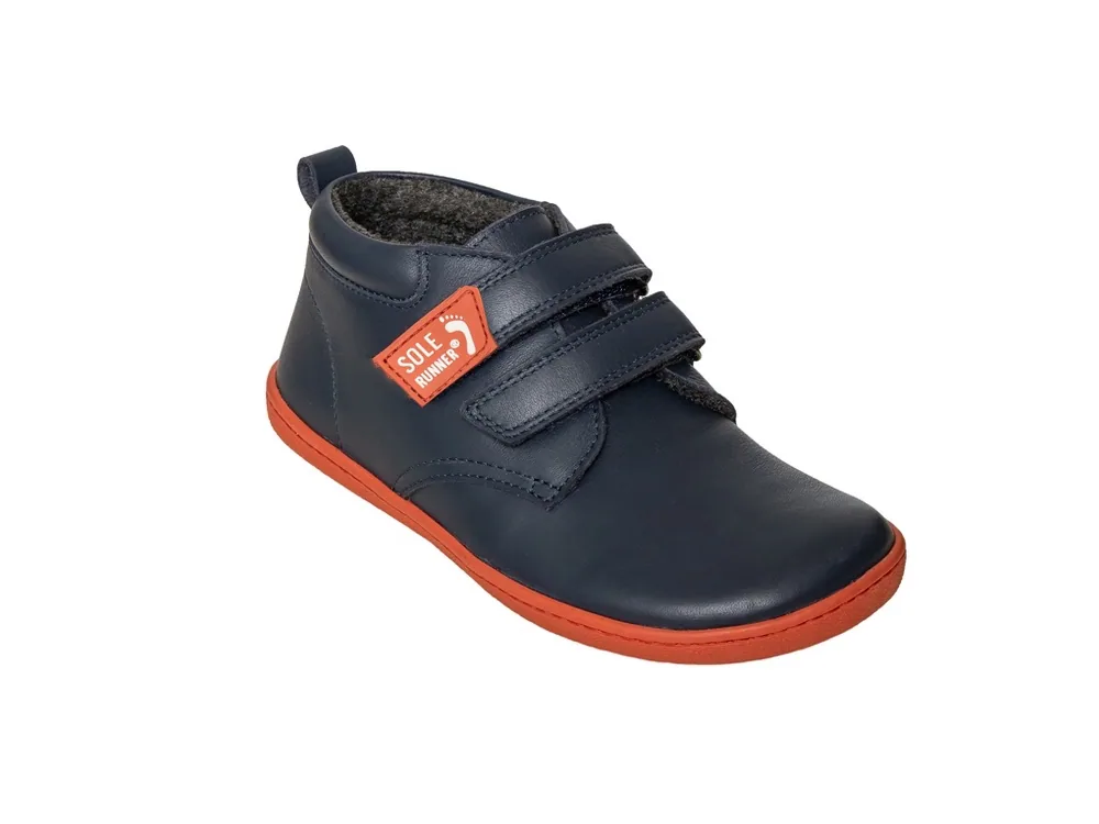 Детские зимние ботинки Sole Runner Eris, сине-оранжевые, фото 3
