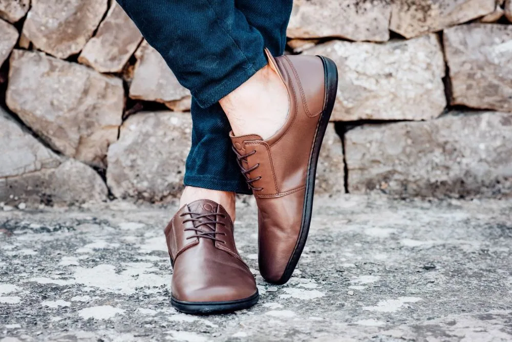Кроссовки для женщин и мужчин ZAQQ PIQUANT Nappa Dark Brown (тёмно-коричневый цвет), фото 8