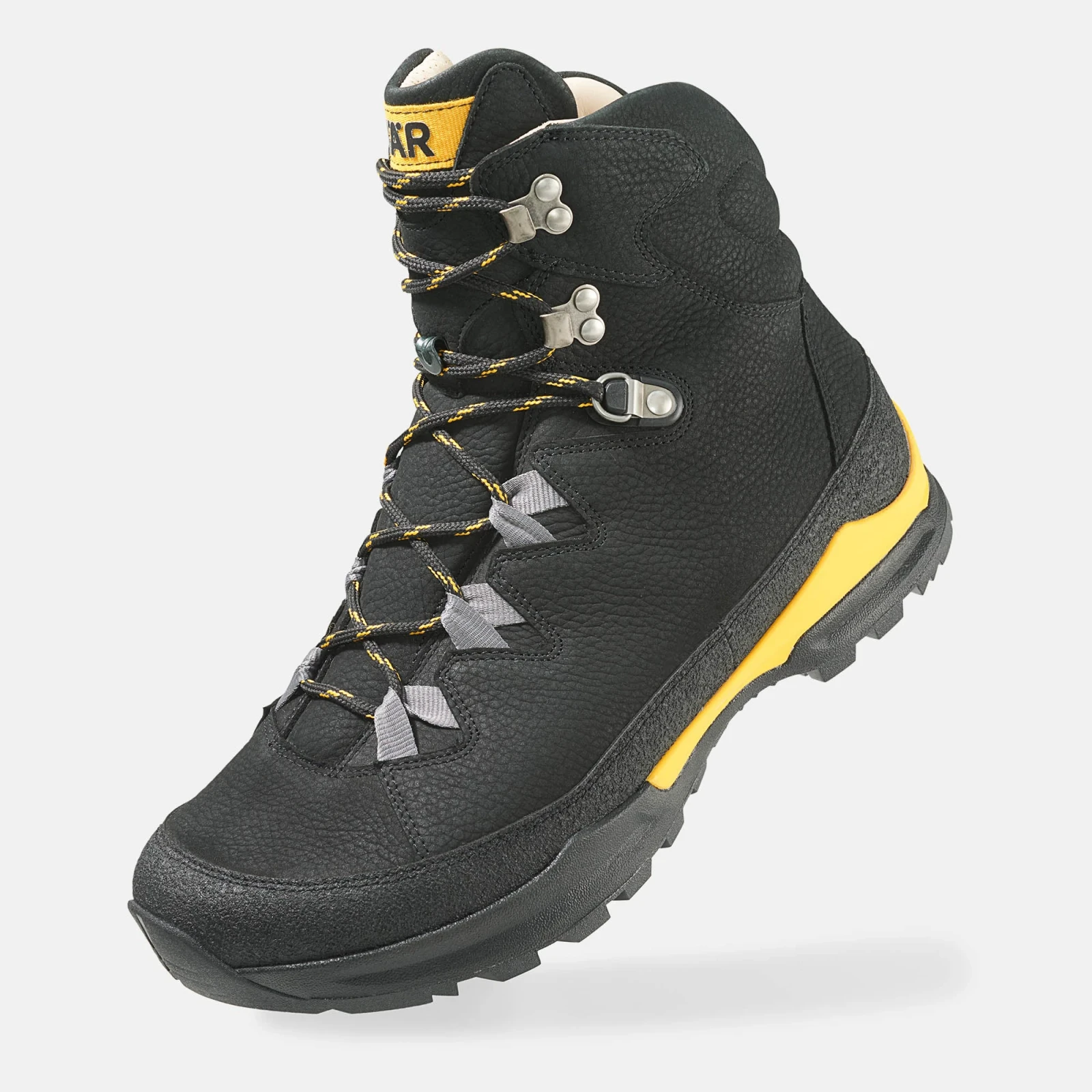 Ботинки BÄR Bergkomfort Wanderstiefel 2.0 — чёрный / оранжевый, фото 3