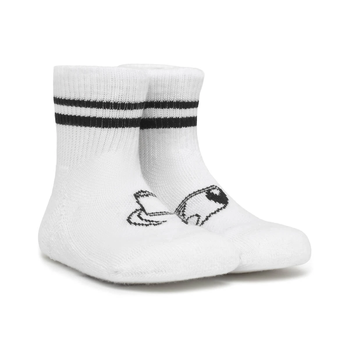 Носки Zapato Feroz детские спортивные (3 пары) — белый / розовый / серый, фото 2