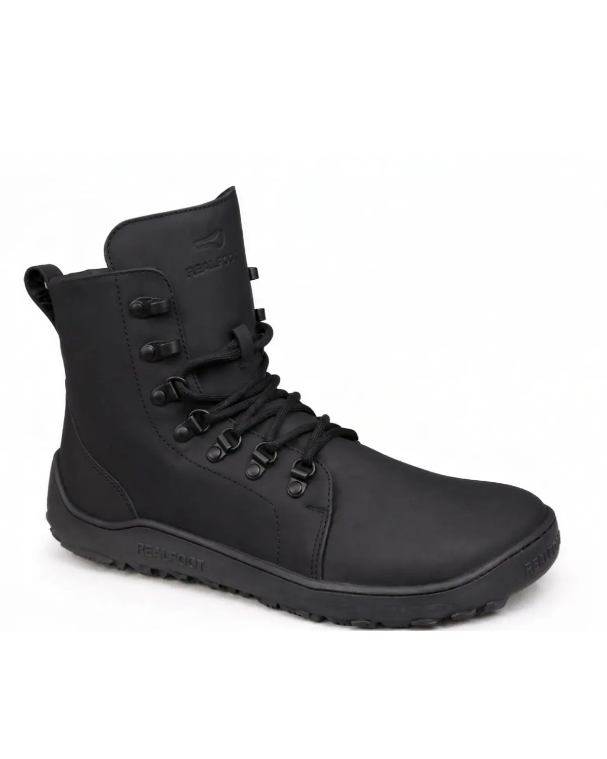 Босоногие ботинки Realfoot Farmer Winter TerrainGrip Black, фото 4