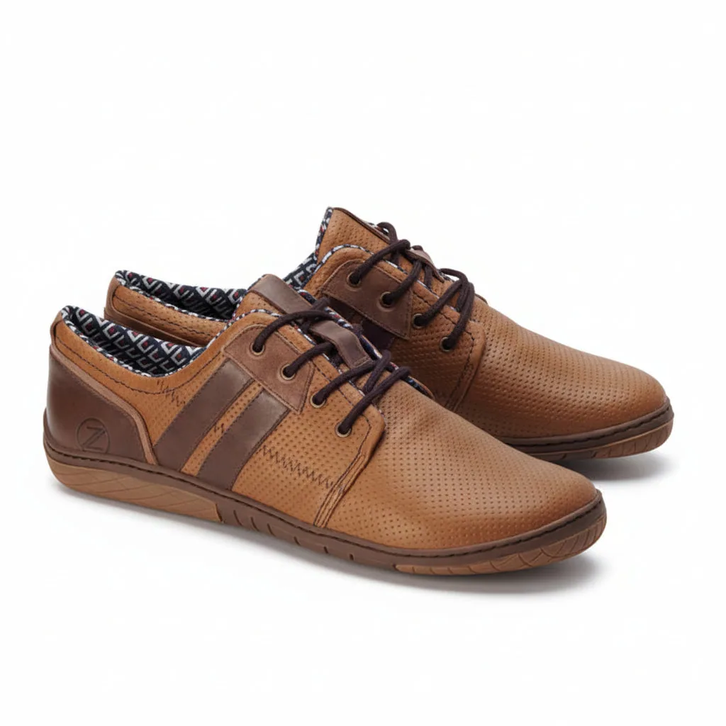 Мужские кроссовки ZAQQ QANBERRA Brown (коричневый цвет)