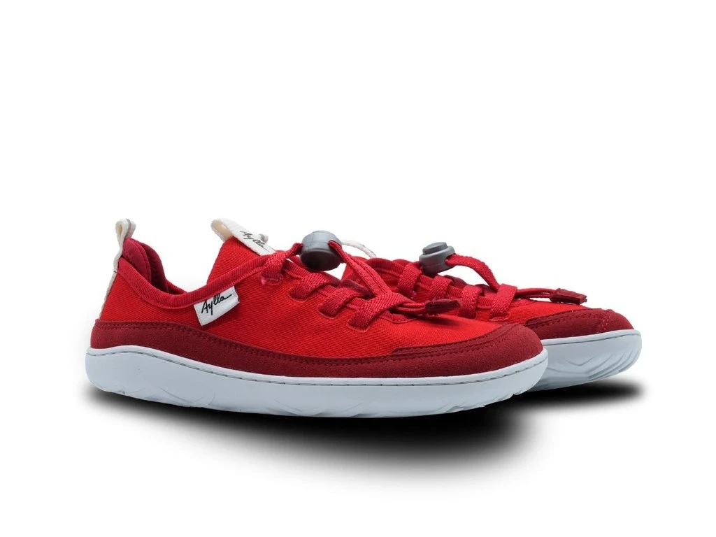 Обувь Aylla Ruraq JUNIOR CANVAS (детские) — красный, фото 4