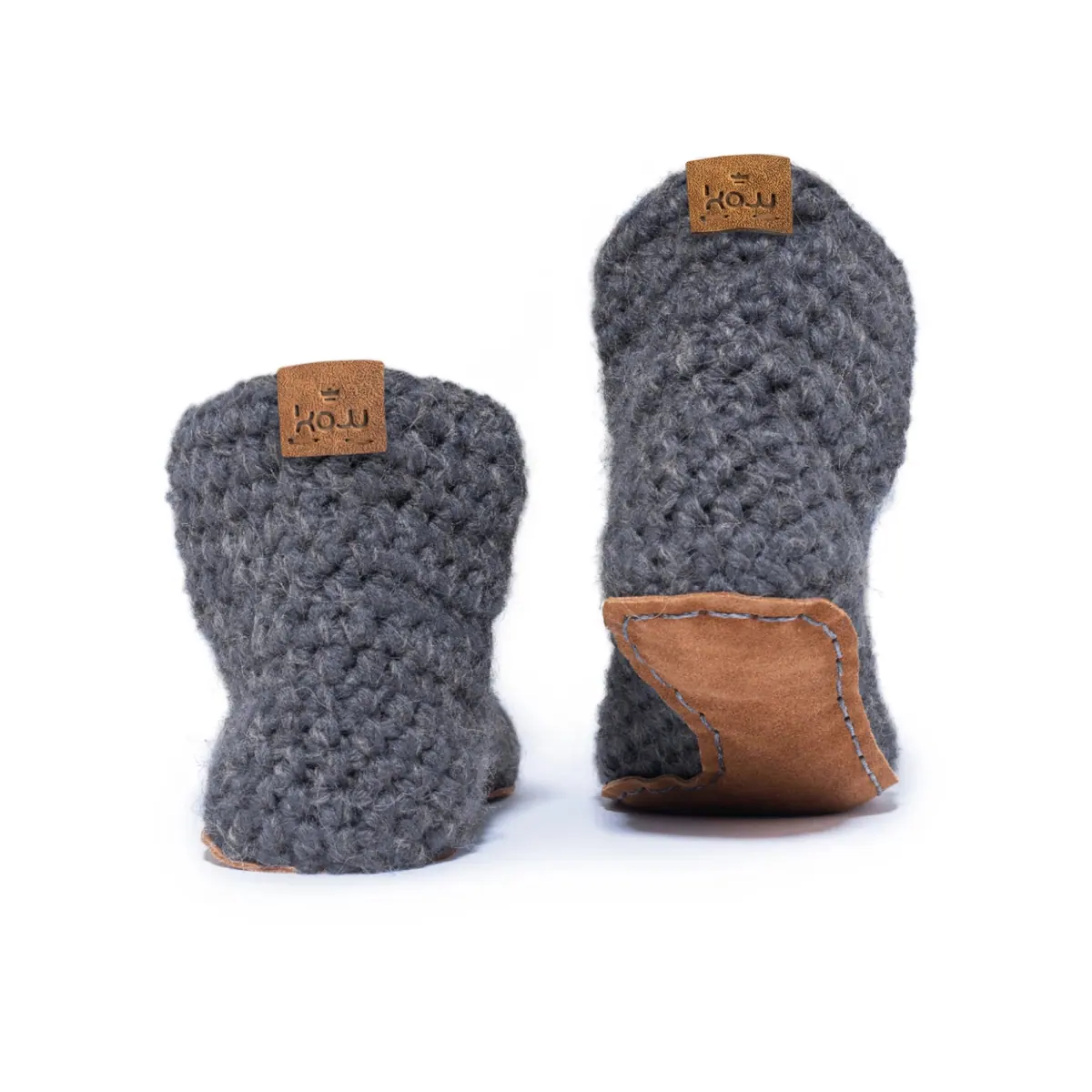 Домашние тапочки-ботинки Kingdom of Wow Classic Bootie — угольный, фото 3