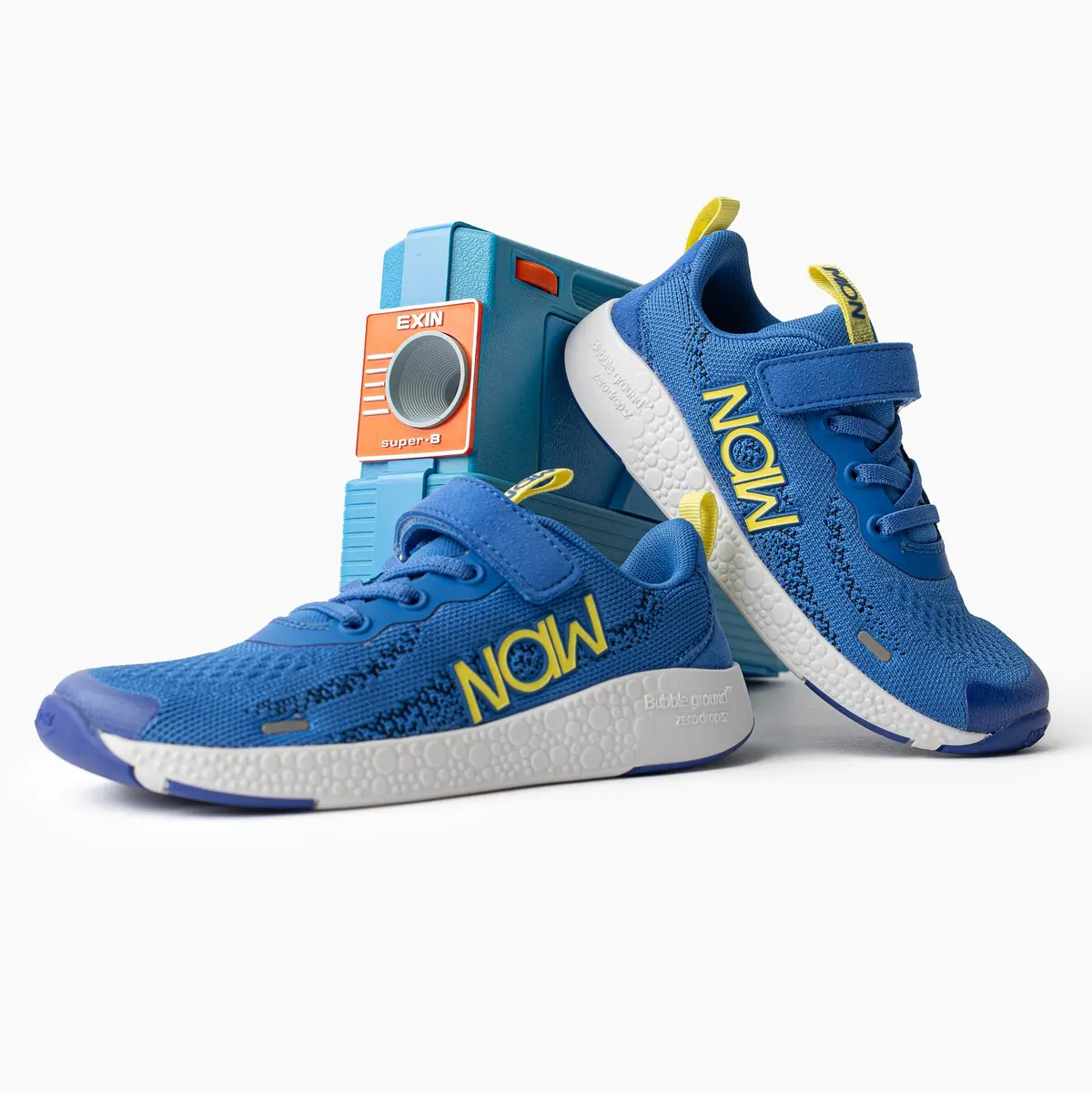 Детские босоногие кроссовки NAW Ehuna Fly Kids — Cobalt Blue, фото 5