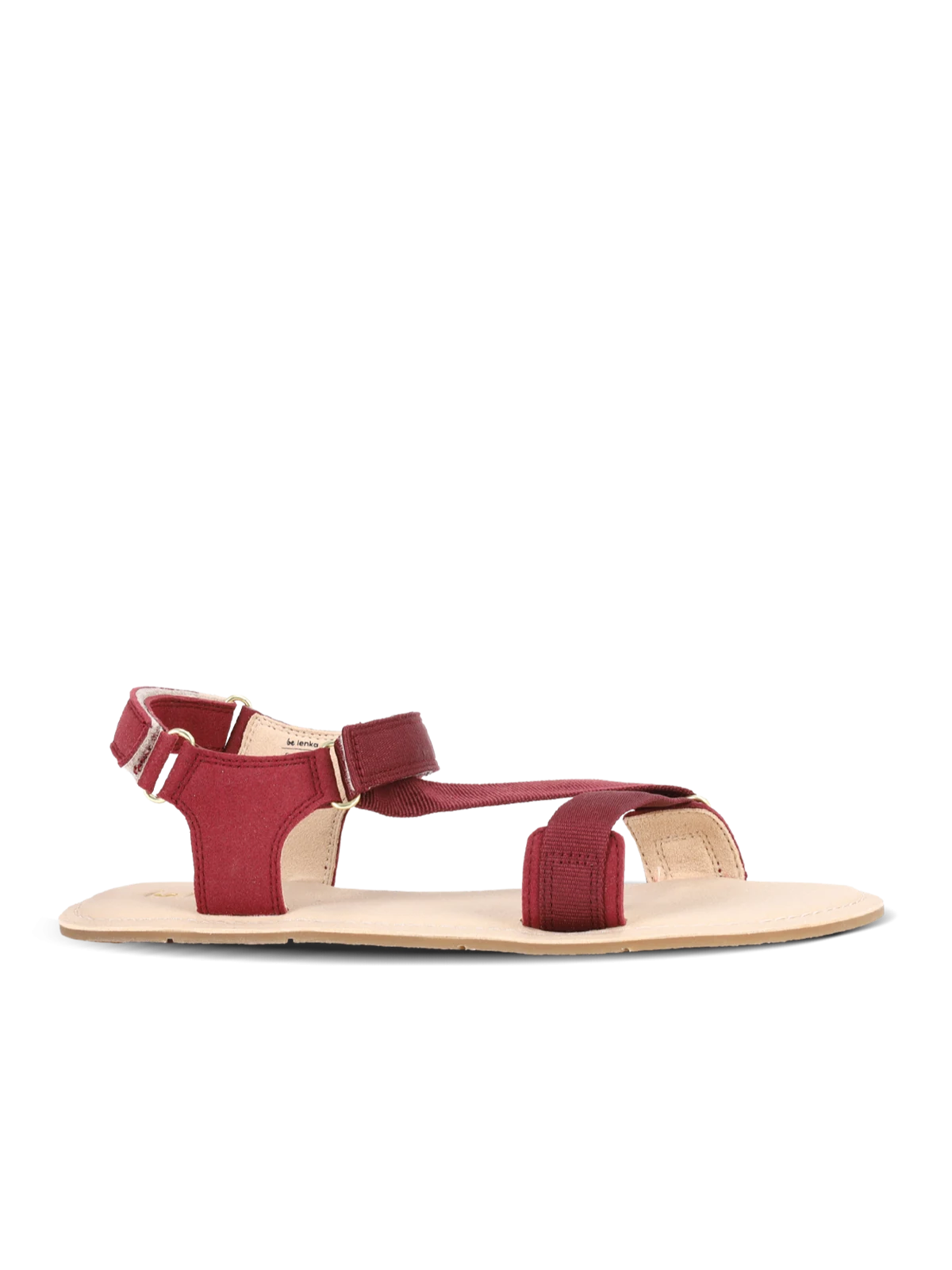 Босоногие сандалии Be Lenka Flexi 2.0 — бордовые — фото 1 из 9