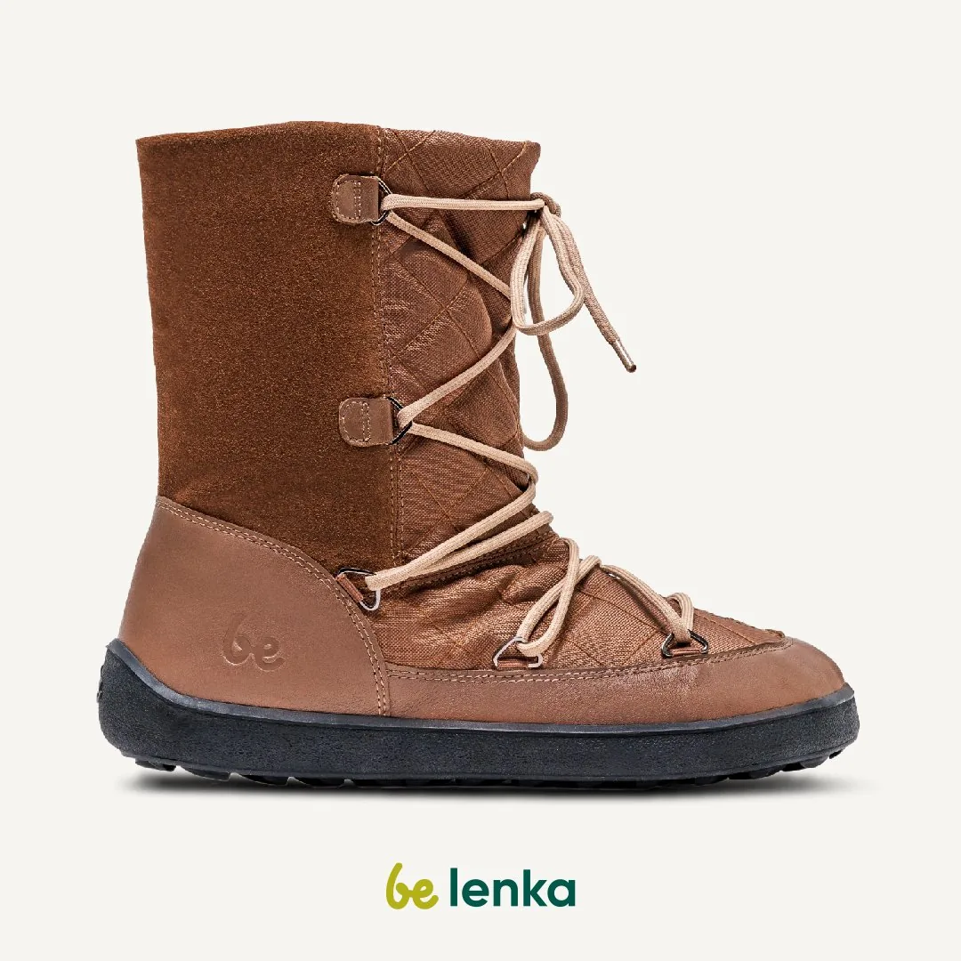 Босоногие ботинки Be Lenka Snowfox Woman — тёмно-коричневые, фото 3