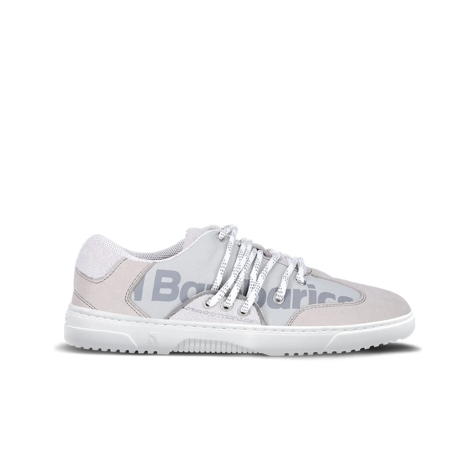 Босоногие кроссовки Barebarics Vibe — серые с белым, фото 1 из 5