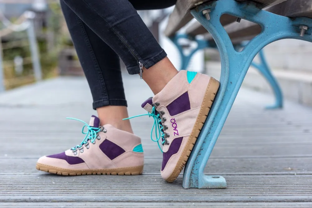 Ботинки для женщин и мужчин ZAQQ HIQE Mid Turquoise Waterproof (бирюзовый цвет), фото 7