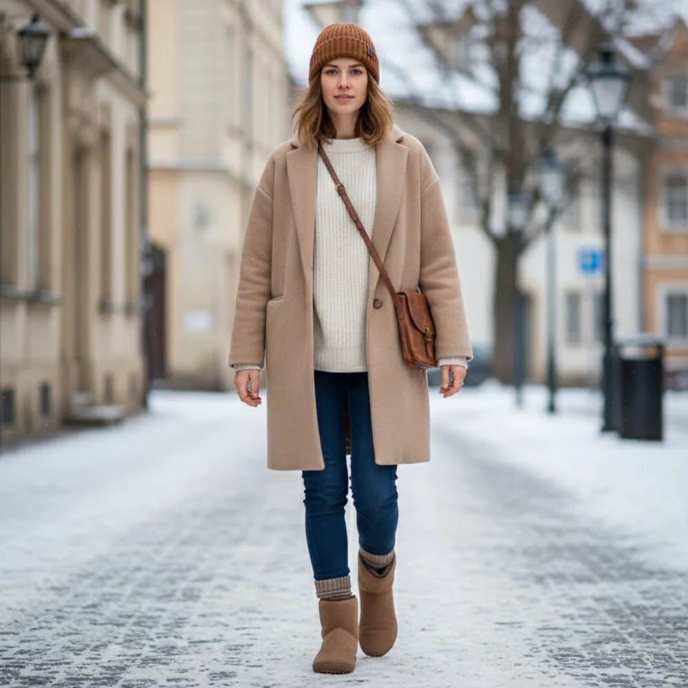 Женские ботинки ZAQQ MOOQ Winter Brown, фото 11