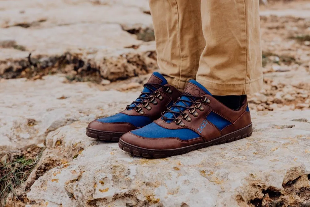 Кроссовки ZAQQ HIQE Low Brown Blue Waterproof, фото 15