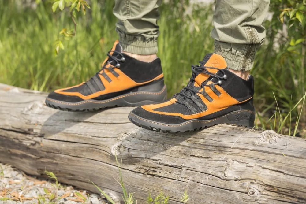 Мужские ботинки ZAQQ ESQAPE Black Orange Waterproof, фото 12