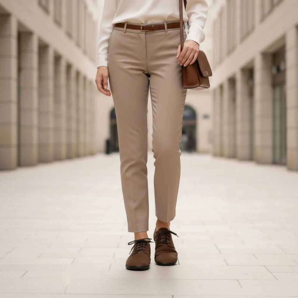 Кроссовки для женщин и мужчин ZAQQ PIQUANT Velours Brown (коричневый цвет), фото 10
