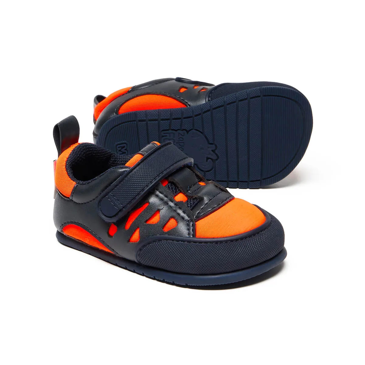 Детская обувь Zapato Feroz «Onil Feroz AW25» — синий и оранжевый, фото 2