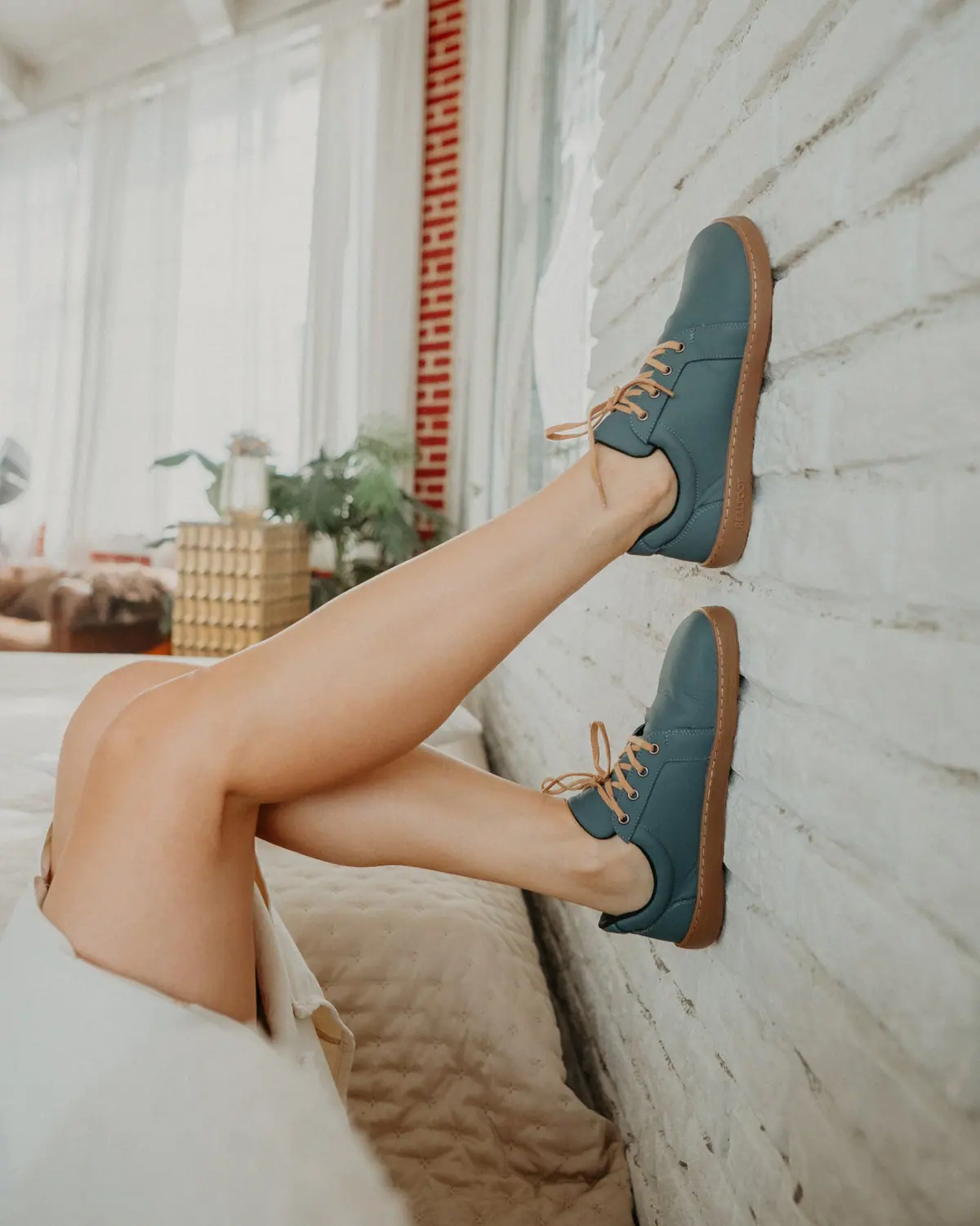 Босоногая обувь Realfoot Essential Blue and Honey, фото 8