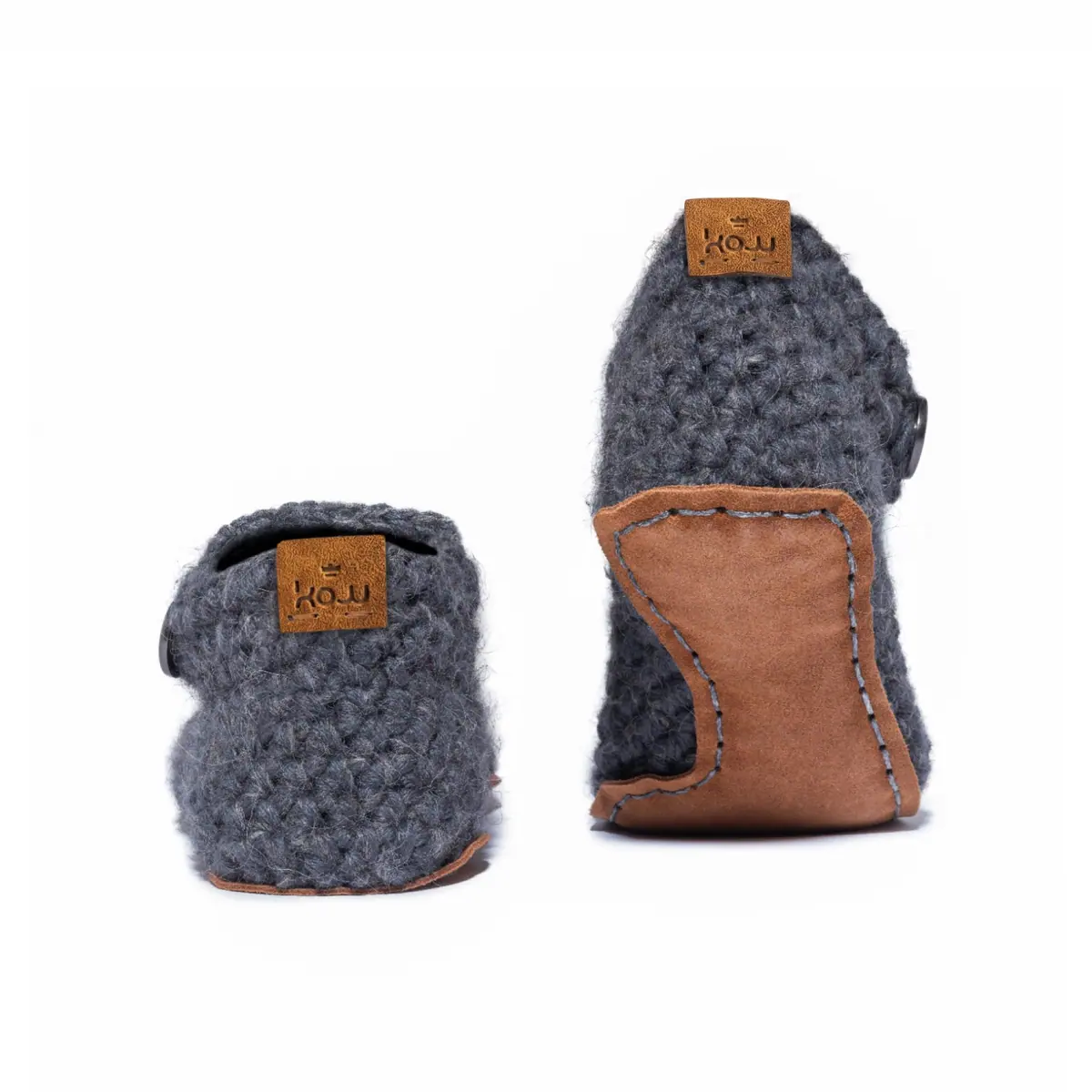 Домашние тапочки-ботинки Kingdom of Wow Classic Ankle Bootie — угольный, фото 2