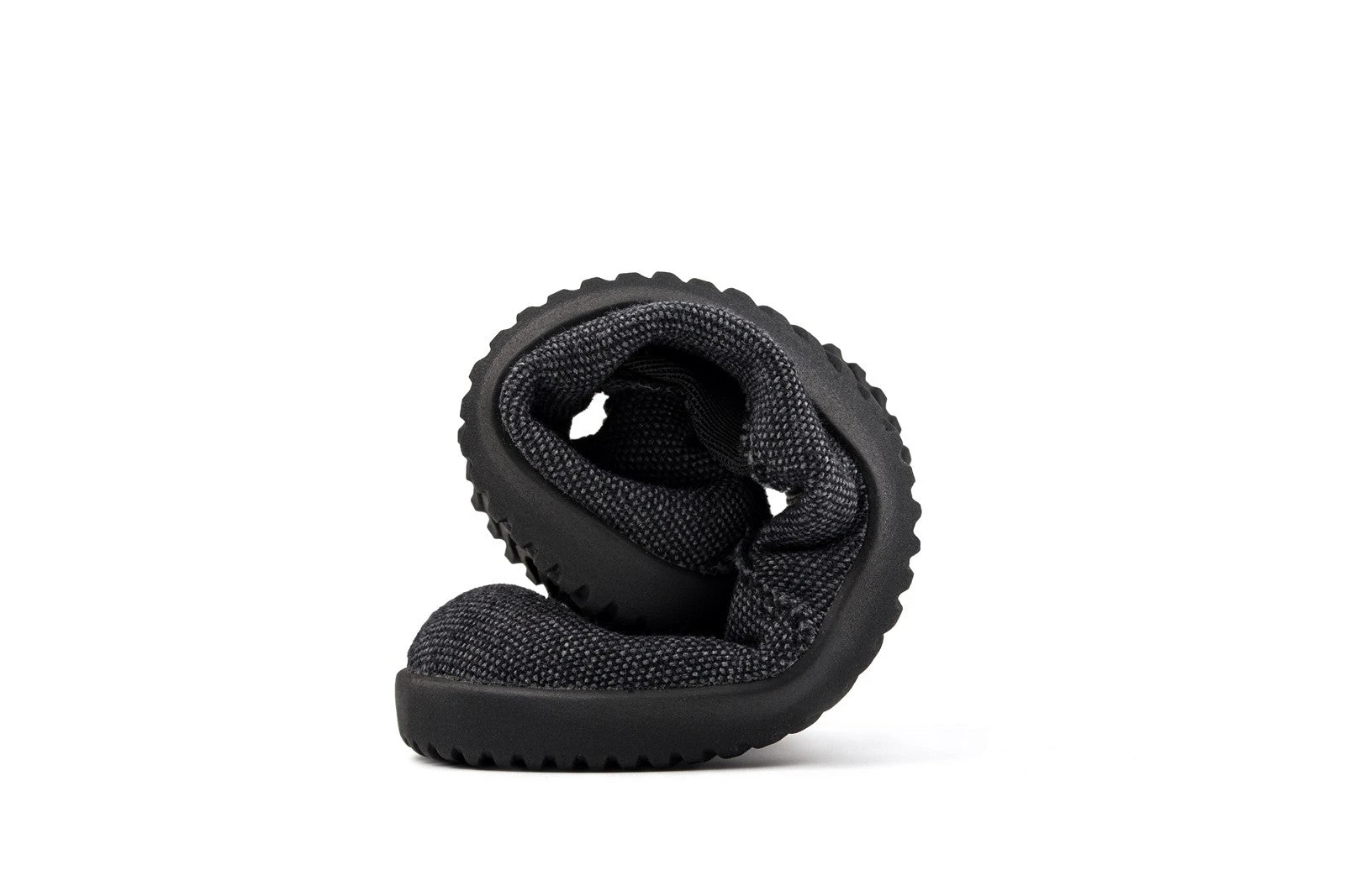 Слипоны Ahinsa из переработанного текстиля Barefoot — серый, фото 7