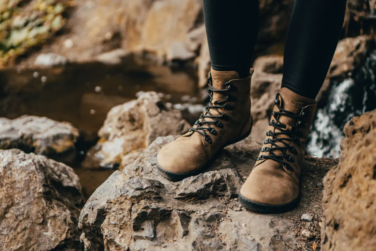 Босоногие ботинки Realfoot Farmer Winter Light Brown, фото 20