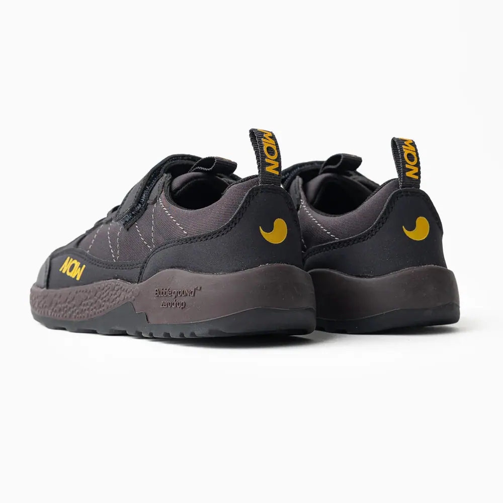 Детские босоногие кроссовки NAW Mud Trail Kids — Triple Black, фото 5