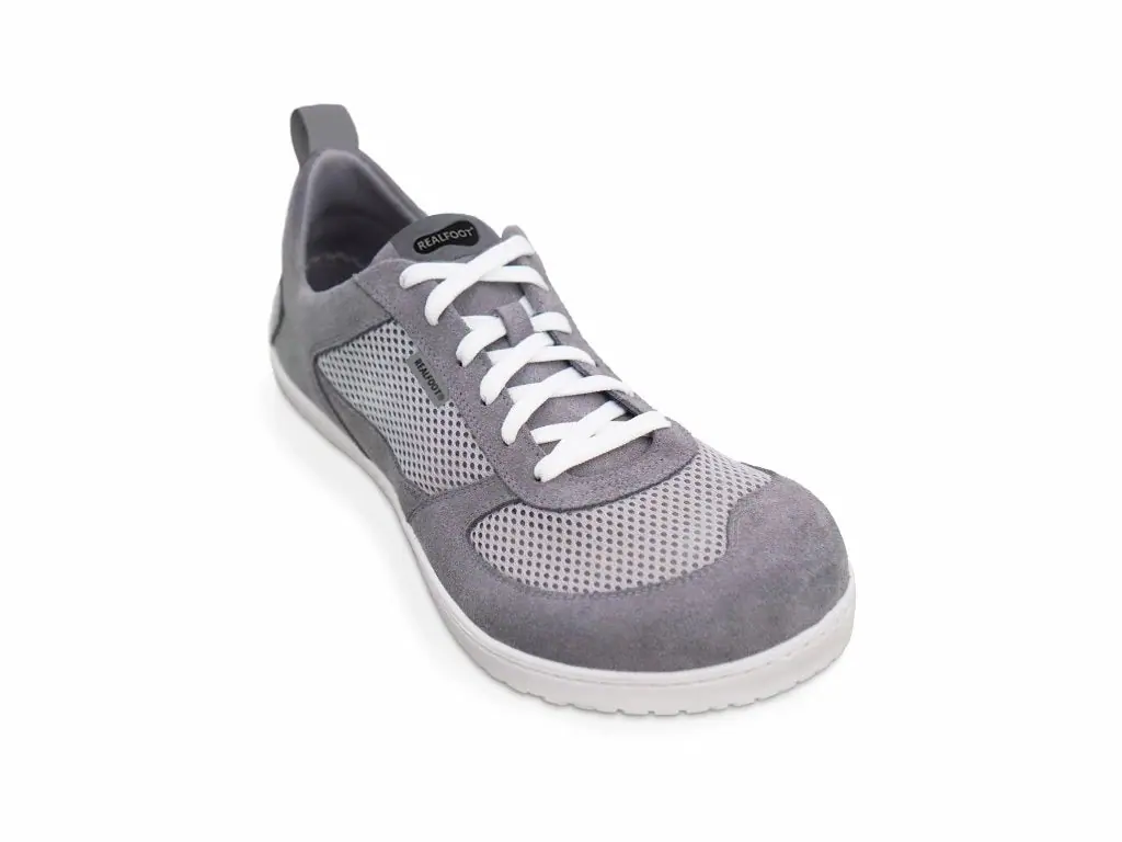 Босоногие кроссовки Realfoot Natural Runner 2 Grey and Silver, фото 5