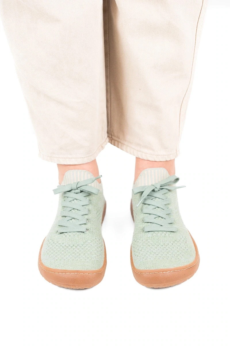 Босоногие кроссовки Sambas the bambas Essence Ayla — мятные, фото 10