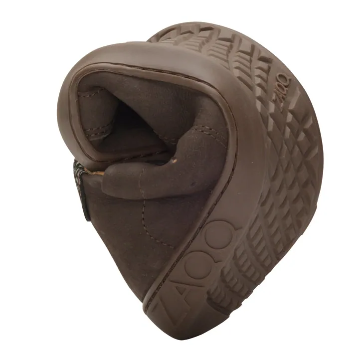 Женские полуботинки ZAQQ QOMFY Wide Dark Brown (тёмно-коричневый цвет), фото 4