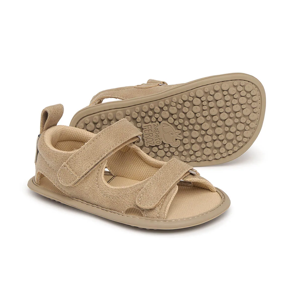 Детская обувь Zapato Feroz «Saler SanRoc SS25» — серо-бежевый (Piedra), фото 2