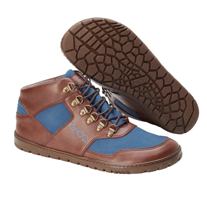 Ботинки ZAQQ HIQE Mid Vegan Blue Waterproof (синий цвет), фото 2