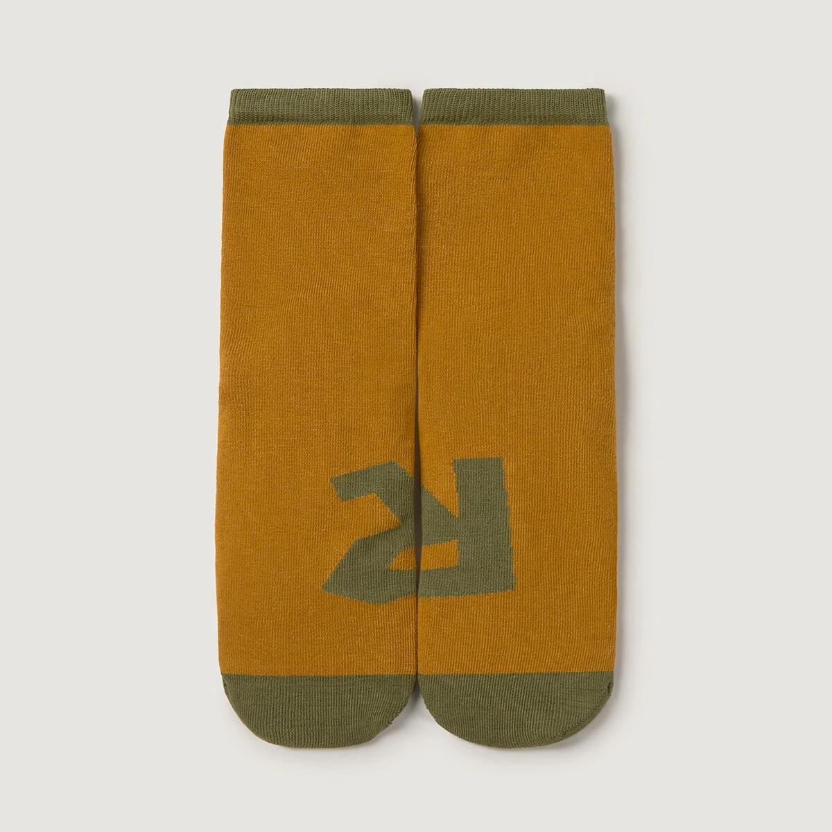 Носки Zapato Feroz Feroz длинные (3 пары) — горчичный / хаки, фото 3