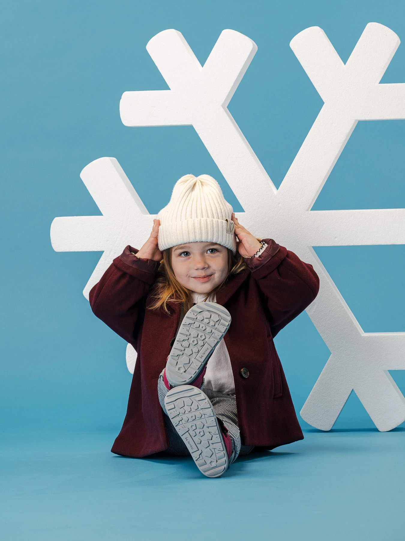 Детские босоногие ботинки Be Lenka Zippu Preschool - ягодный и серый, фото 6