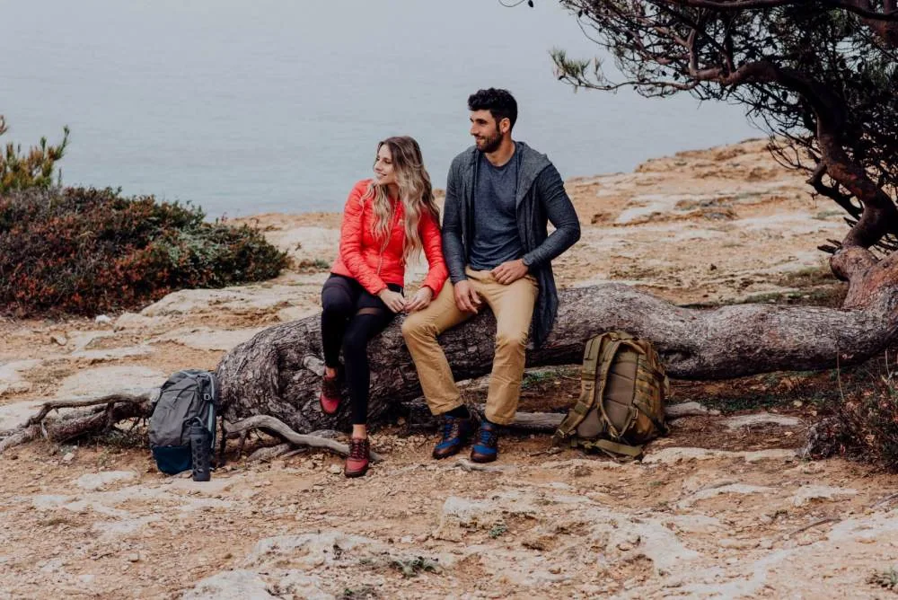 Кроссовки ZAQQ HIQE Low Vegan Camel Red Waterproof, фото 13