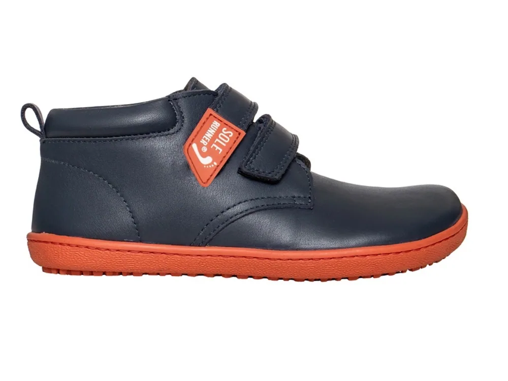 Детские зимние ботинки Sole Runner Eris, сине-оранжевые, фото 5