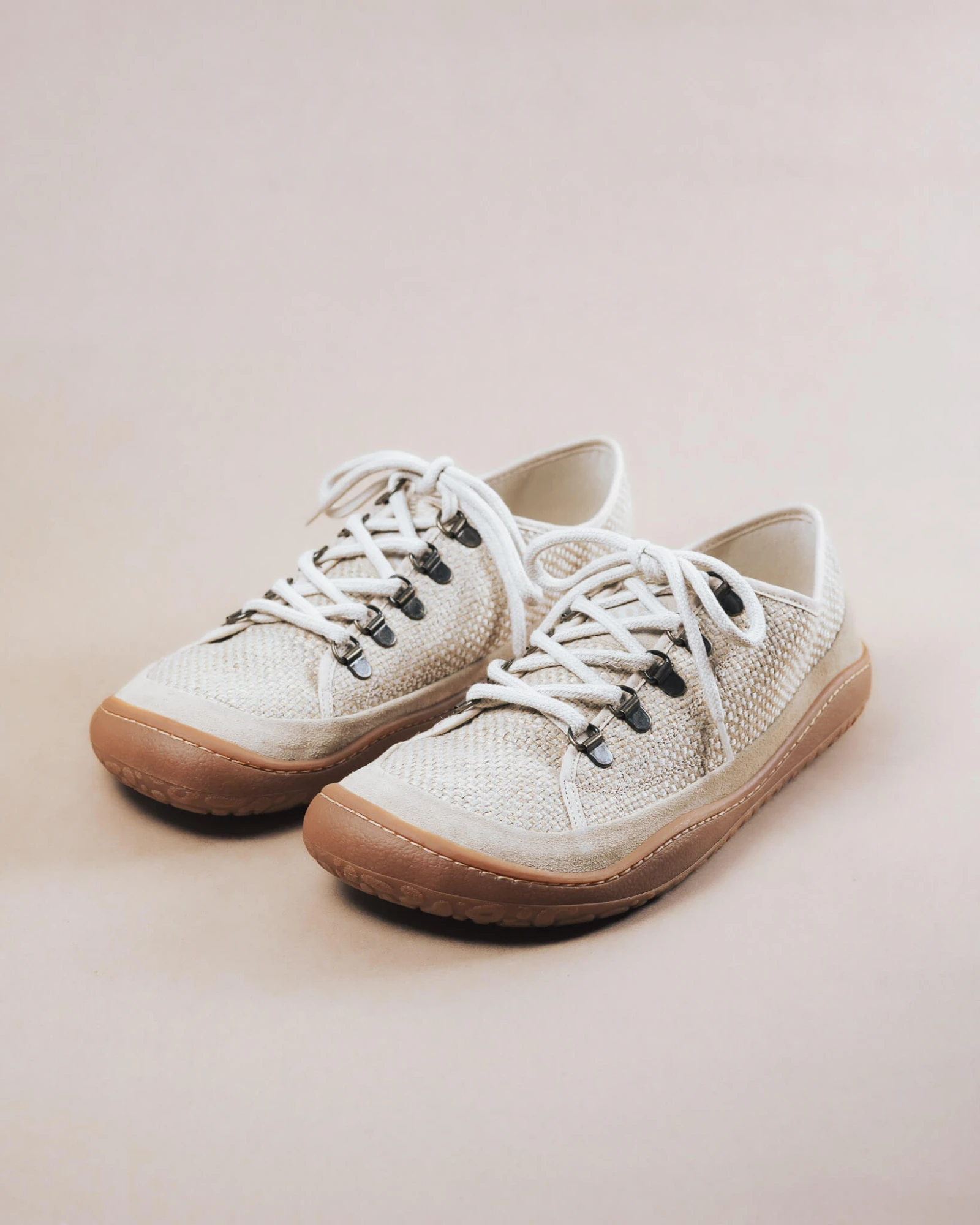 Босоногие кеды Sambas the bambas Linen — льняные