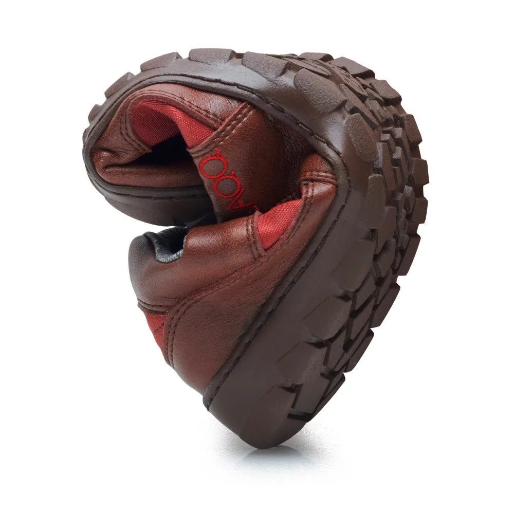 Кроссовки ZAQQ HIQE Low Vegan Camel Red Waterproof, фото 4