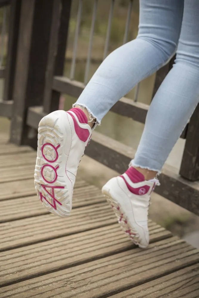 Женские ботинки ZAQQ VAQATION Pink Waterproof (розовый цвет), фото 13