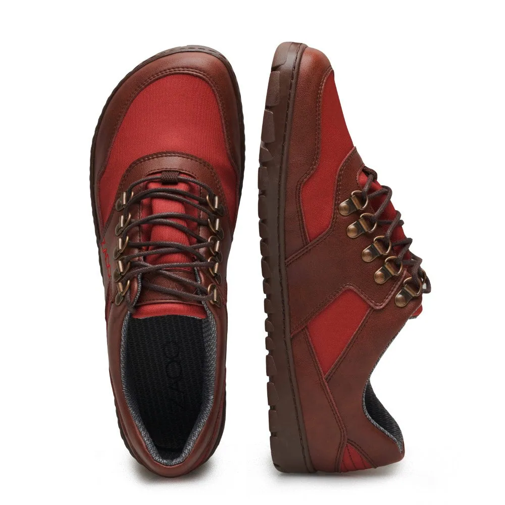 Кроссовки ZAQQ HIQE Low Vegan Camel Red Waterproof, фото 2