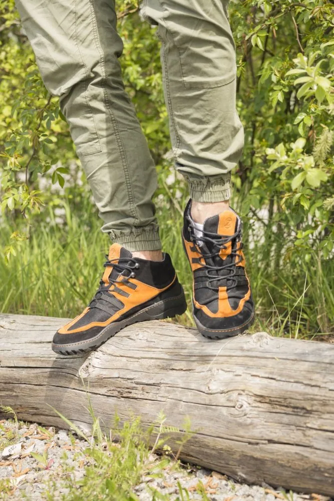 Мужские ботинки ZAQQ ESQAPE Black Orange Waterproof, фото 13