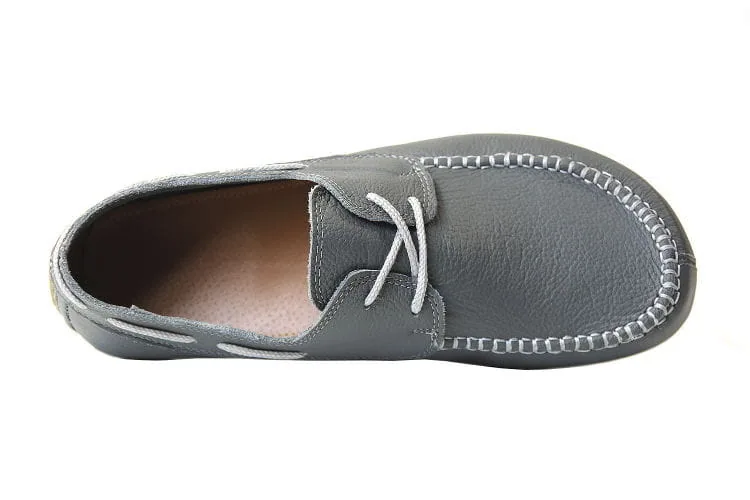 Босоногие топсайдеры Boat Shoes — серый, фото 2