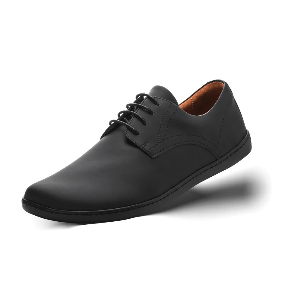 Полуботинки для женщин и мужчин ZAQQ PEAQ Vegan Black (чёрный цвет), фото 3