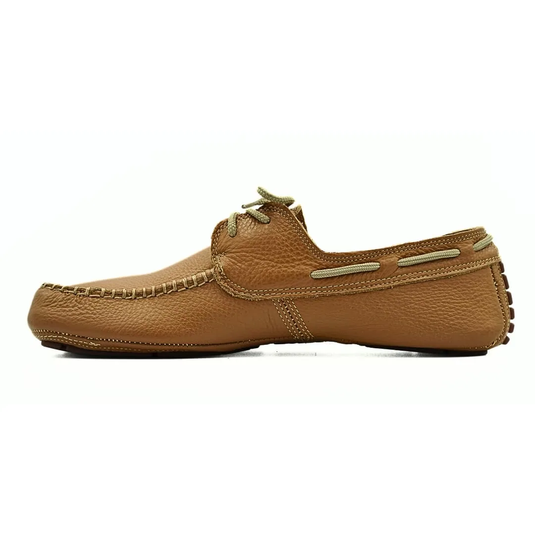 Босоногие топсайдеры Boat Shoes — песочно-коричневый, фото 5