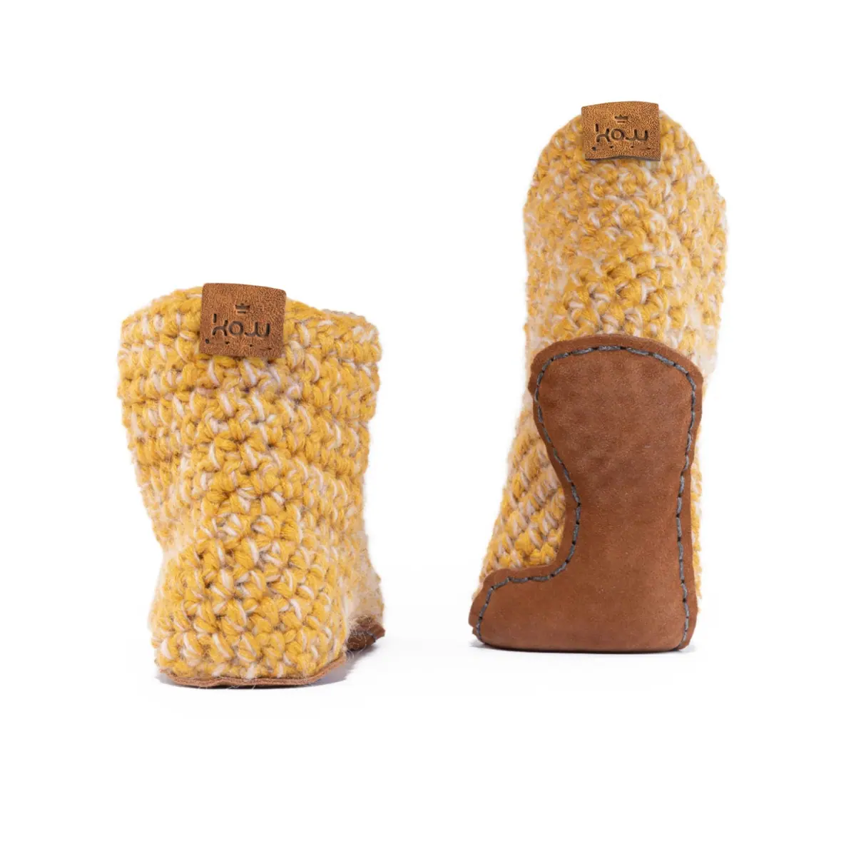 Домашние тапочки-ботинки Kingdom of Wow Classic Bootie — карамельный, фото 2