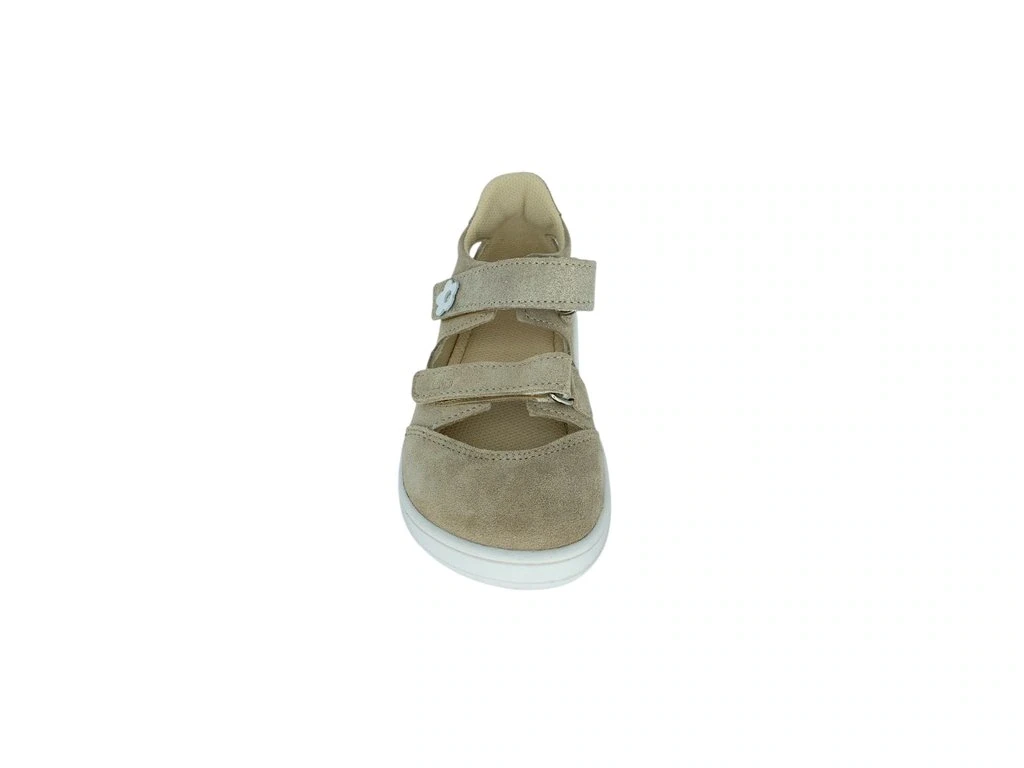 Сандалии Baby Bare Febo Joy — бежевый, золотистый (детские), фото 2