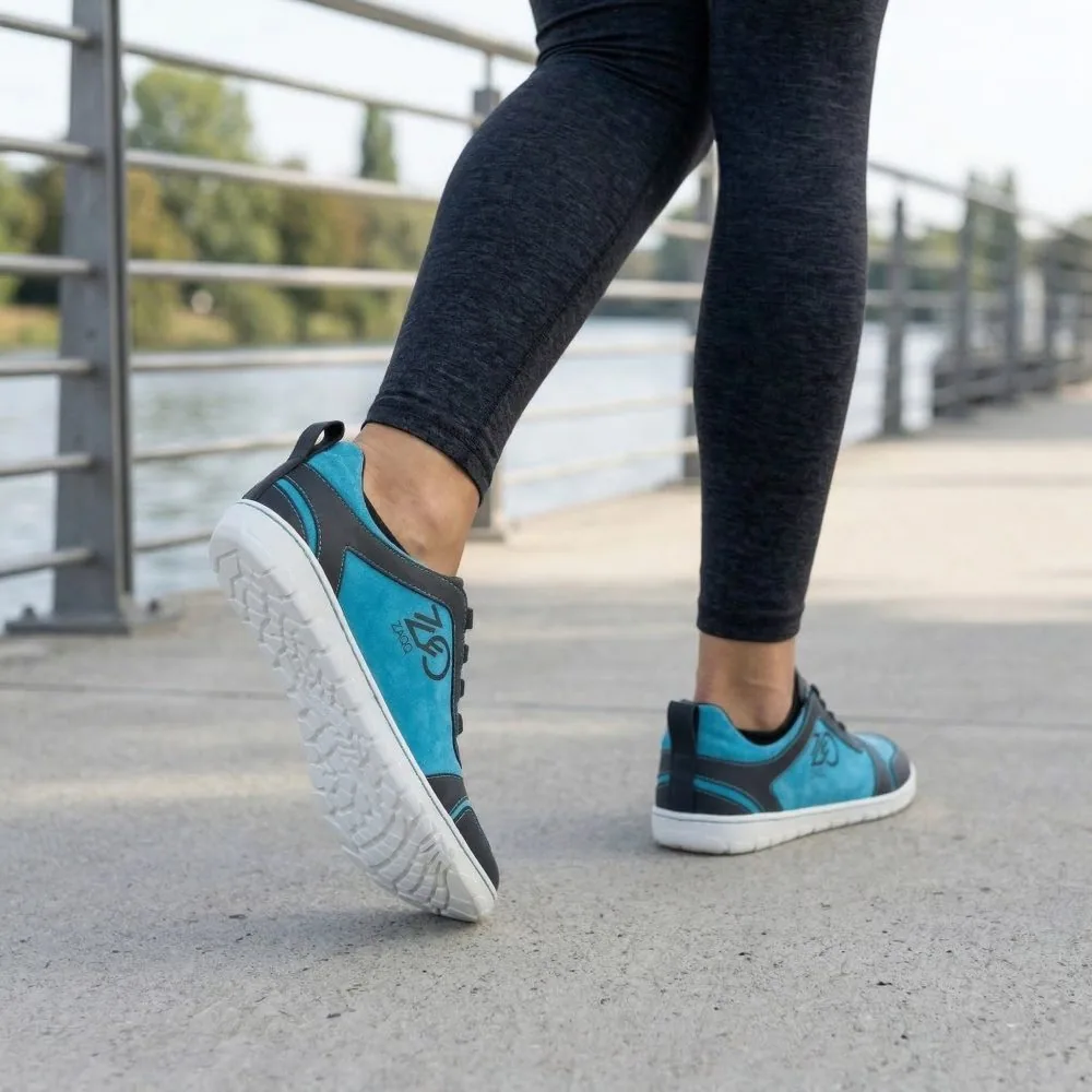 Кроссовки для женщин и мужчин ZAQQ SQILL Turquoise Black (чёрный цвет), фото 10