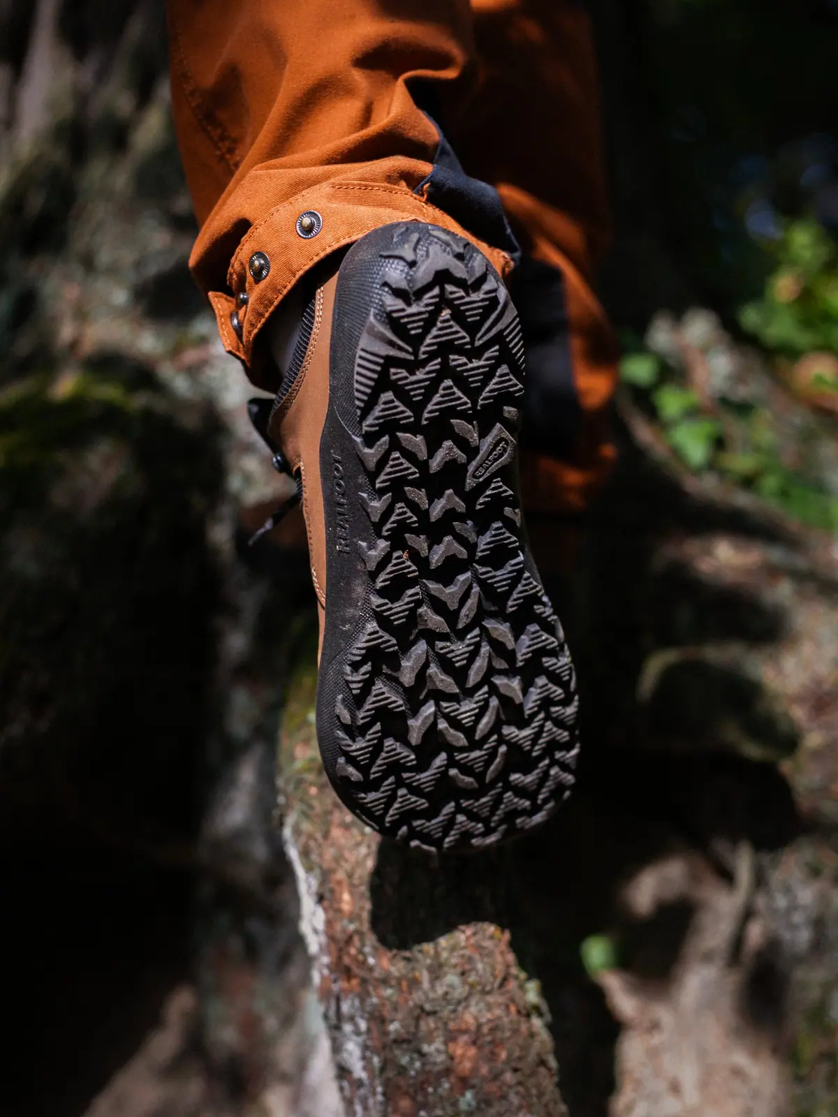 Босоногие ботинки Realfoot Trekker High 2.0 Light Brown, фото 8