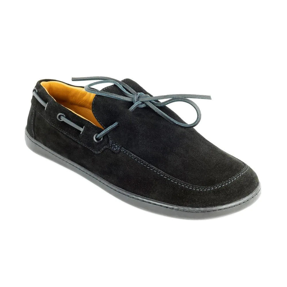 Мокасины для женщин и мужчин ZAQQ QEA Velours Black (чёрный цвет), фото 3