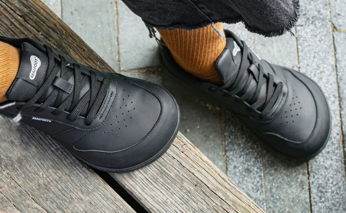 Босоногие кроссовки Realfoot Pulse All Black, фото 7