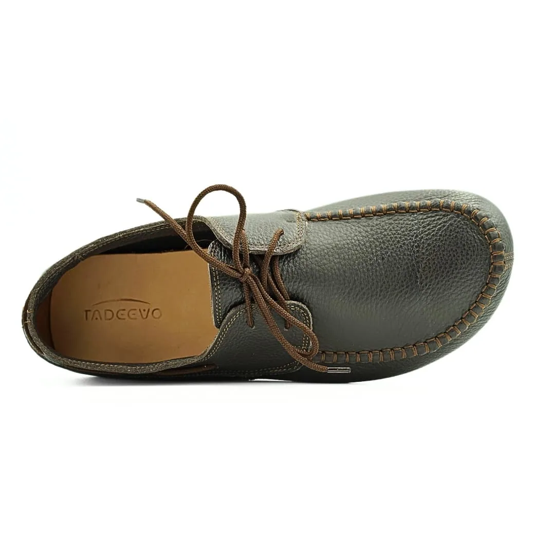 Босоногие топсайдеры Boat Shoes — тёмно-коричневый, фото 4