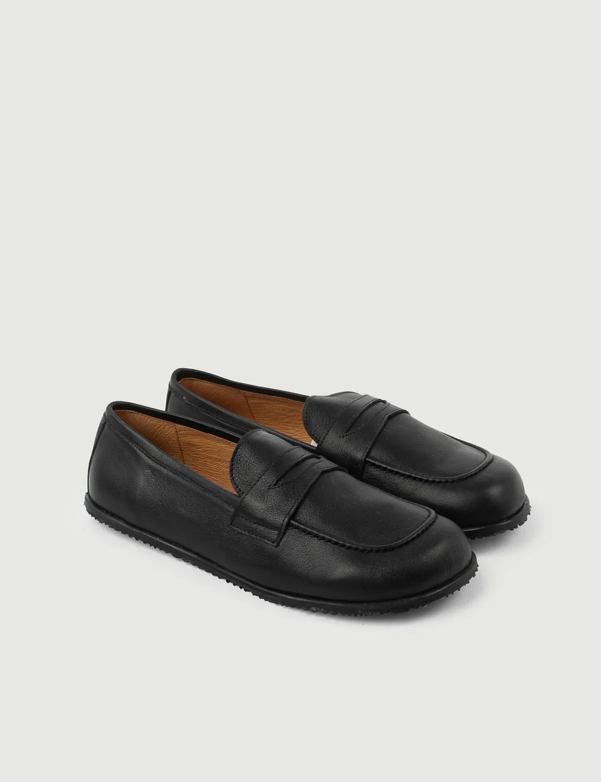 Женские мокасины SHUU Classic, чёрные, увеличенная полнота, фото 3