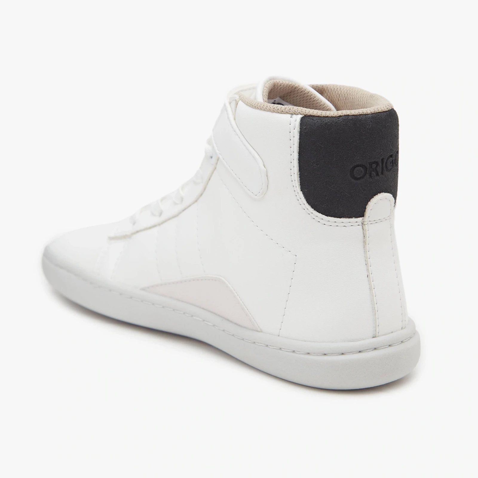 Босоногие кеды Origo High-Top Sneakers — белый с отделкой под замшу, фото 7