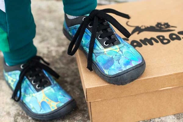 Босоногие кеды Sambas the bambas Tortuga — с рисунком